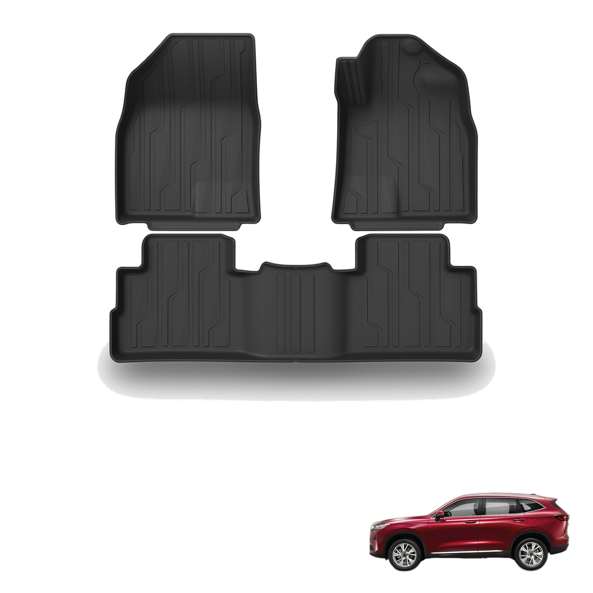 Haval H6 2025+ All-Weather Floor Mats