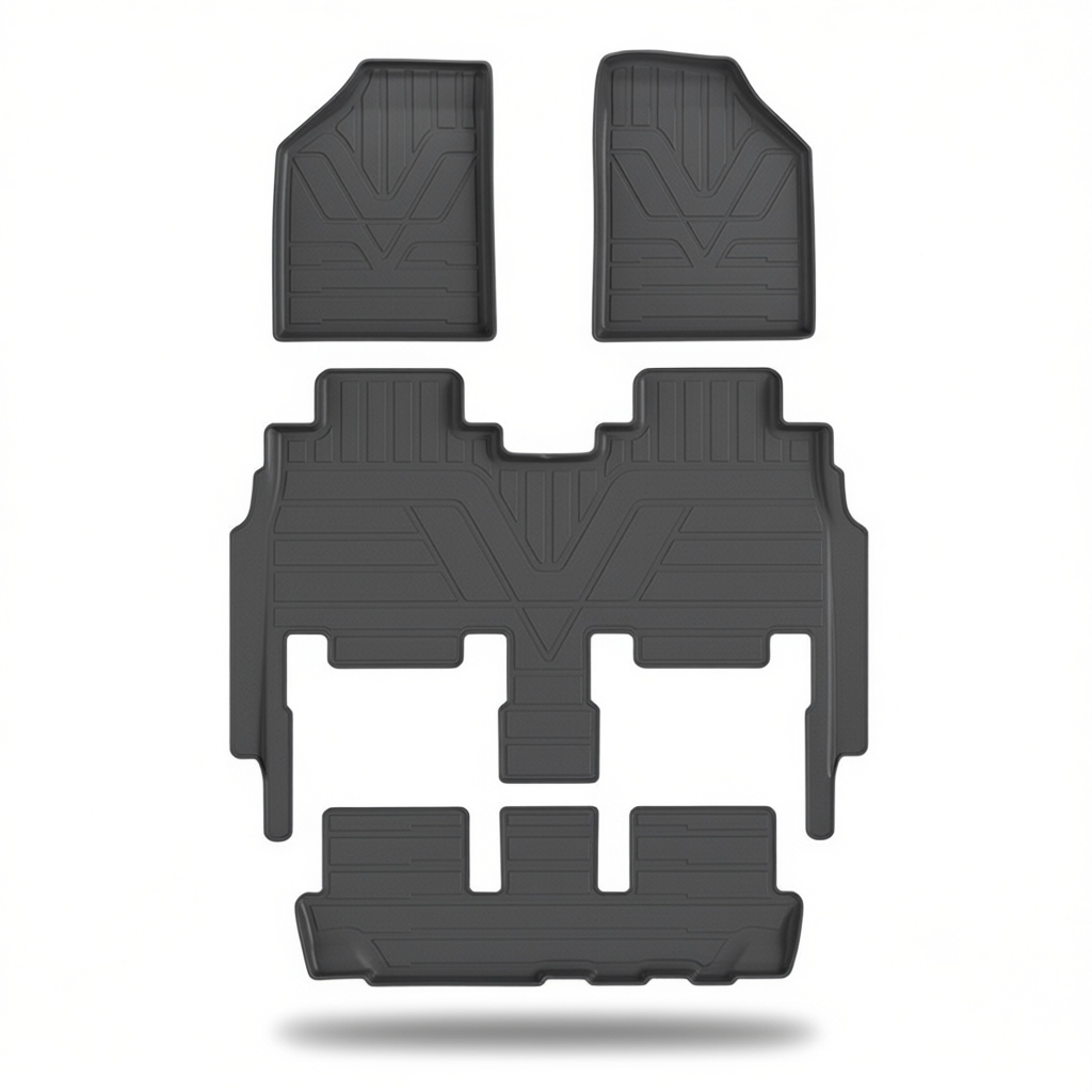Wuling Darion EV 2025+ All-Weather Floor Mats & Boot Liner – Floor Mats (4pcs)
