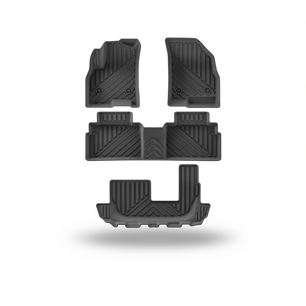 Chery Tiggo 8 Plus 2024+ All-Weather Floor Mats & Boot Liner – Floor Mats (4pcs)