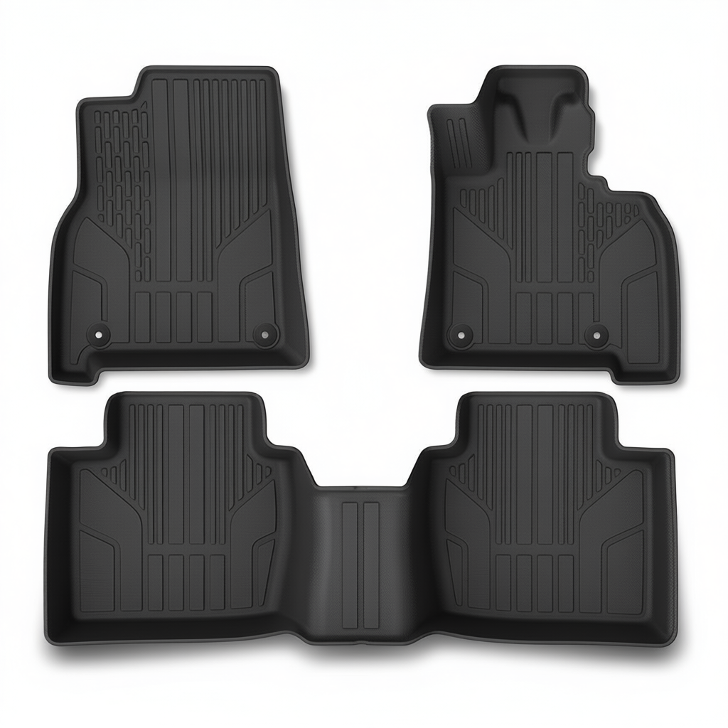 Mazda CX-5 2026+ All-Weather Floor Mats & Boot Liner & Seat Back Protectors – Floor Mats (3pcs)