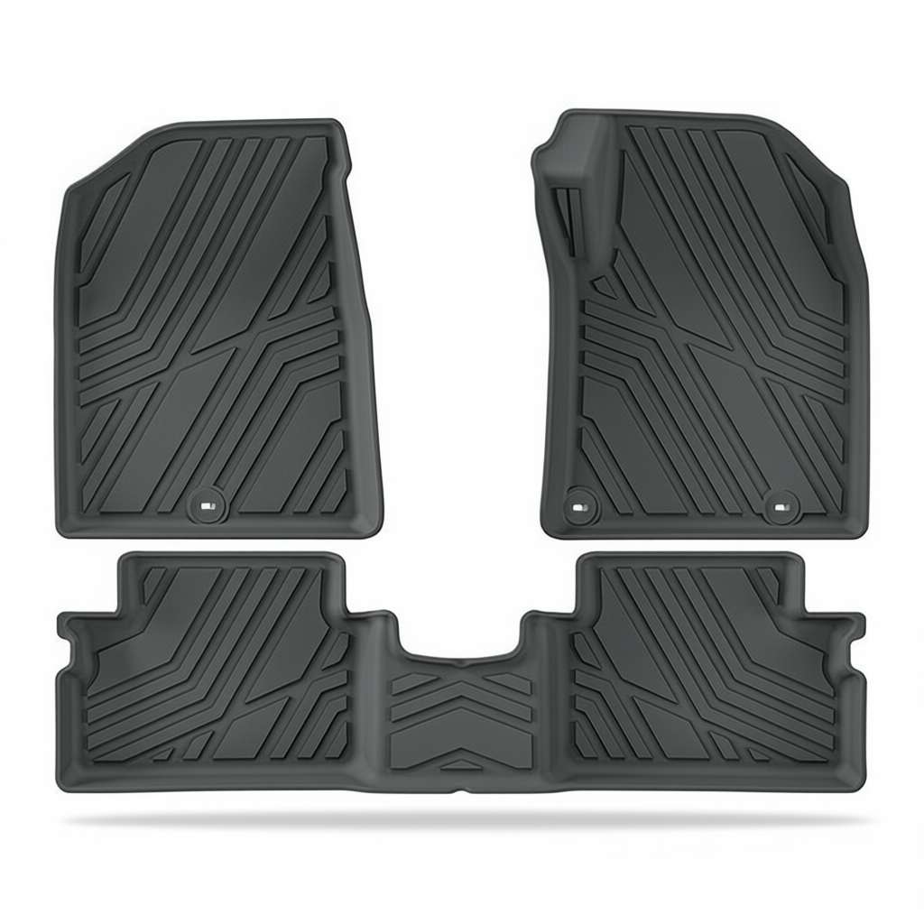 Hyundai i30 2021-2025 All-Weather Floor Mats & Boot Liner & Seat Back Protectors – Floor Mats (3pcs)