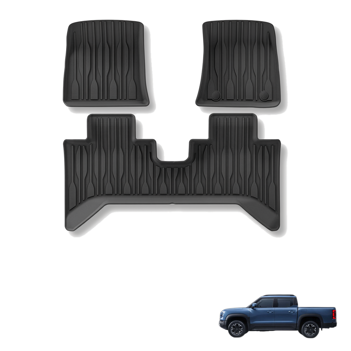 BYD Shark 6 2024-2025 All-Weather Floor Mats