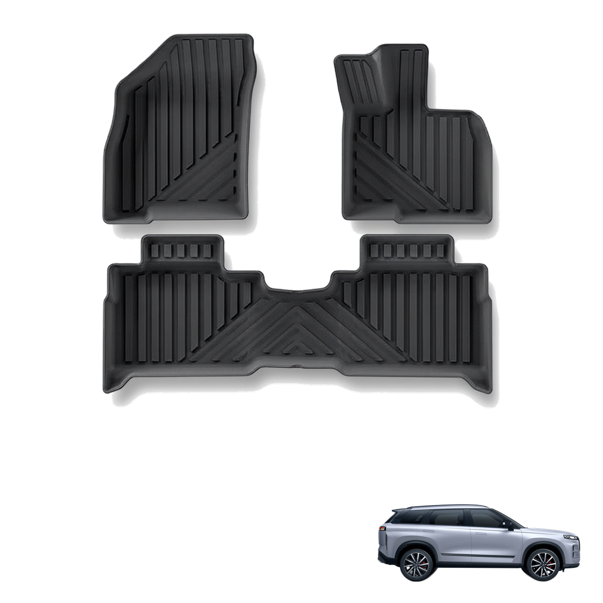 Jaecoo J7 (Tansuo 06) 2024-2025 All-Weather Floor Mats & Boot Liner