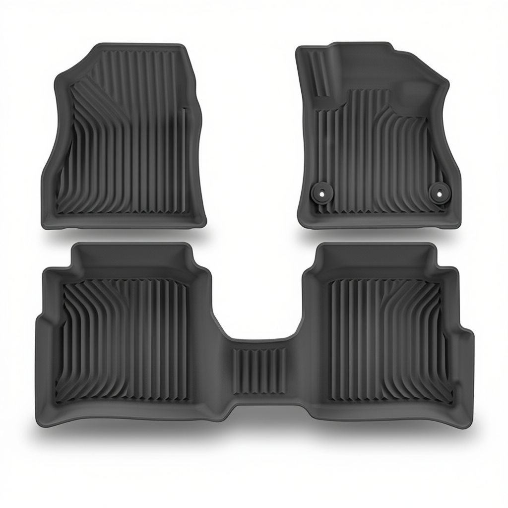 Nissan Kicks 2022-2024 All-Weather Floor Mats & Boot Liner – Floor Mats (3pcs)