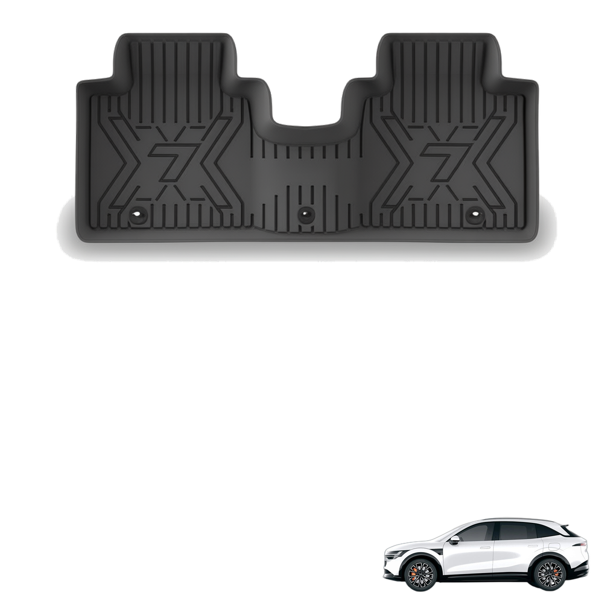 Zeekr 7X 2024-2026 All-Weather Floor Mats & Seat Back Protectors