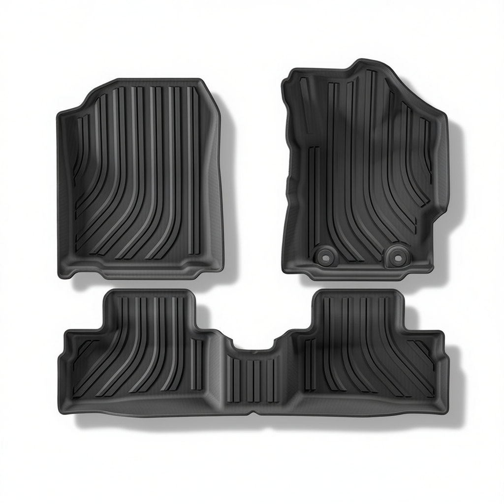Toyota Yaris 2020-2024 All-Weather Floor Mats & Boot Liner – Floor Mats (3pcs) RHD Petrol [W240006916]
