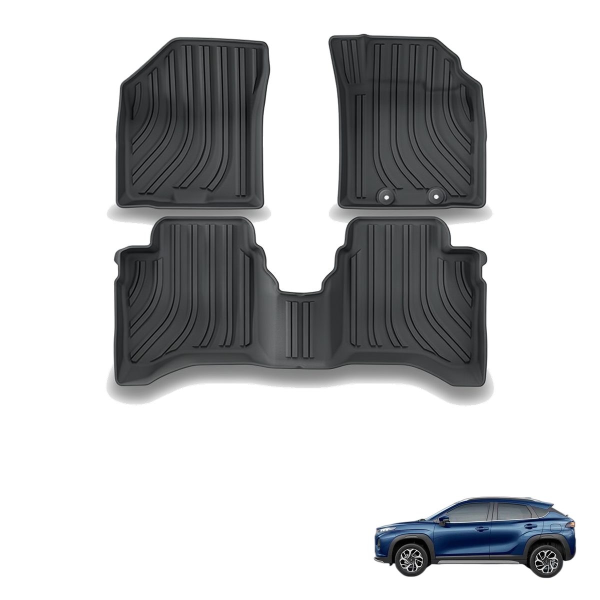 Suzuki Fronx 2024+ All-Weather Floor Mats & Boot Liner