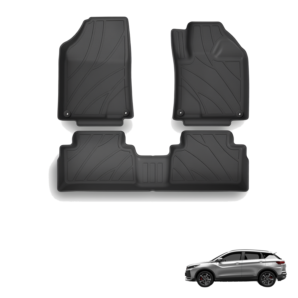 Proton X50 2020-2025 All-Weather Floor Mats