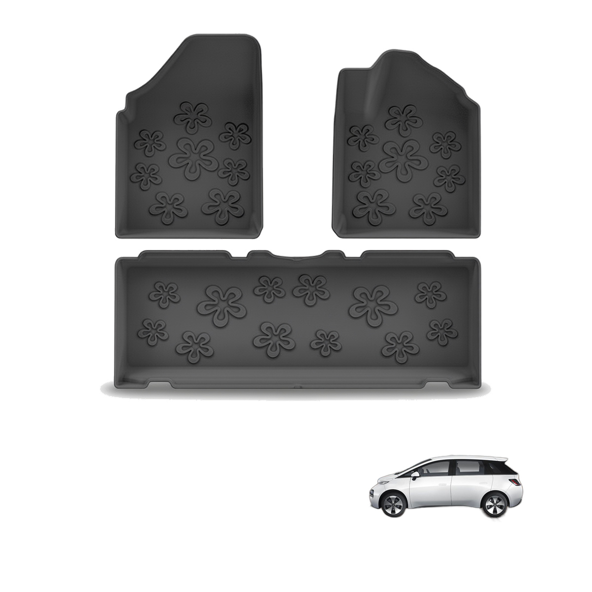 Wuling Cloud EV 2024-2025 All-Weather Floor Mats