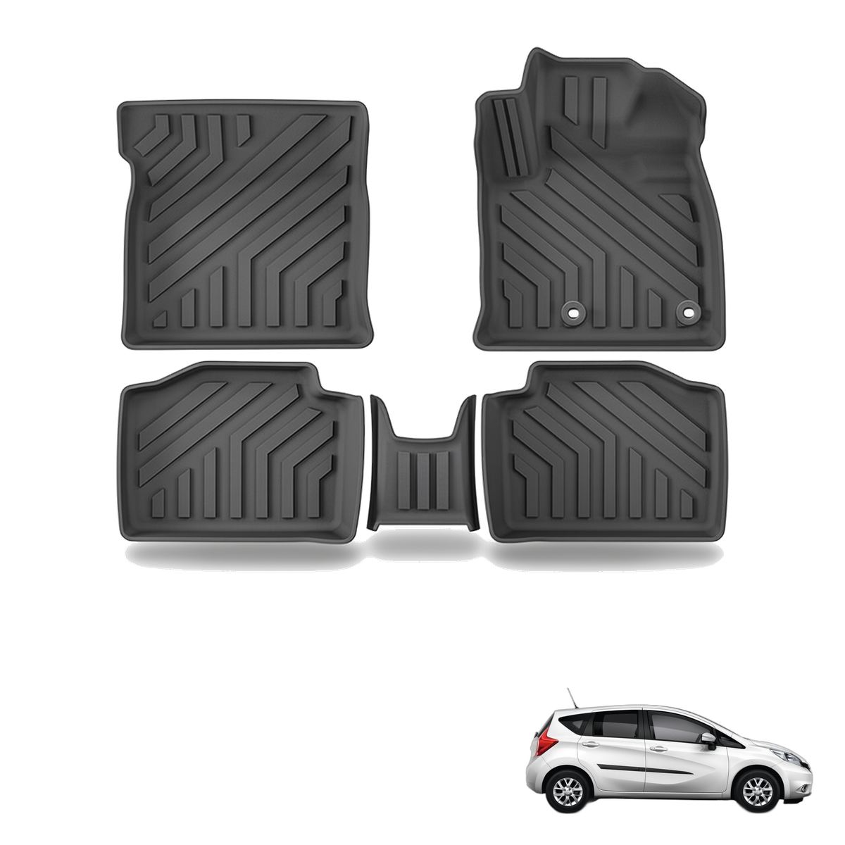 Nissan Note (E12) 2013+ All-Weather Floor Mats