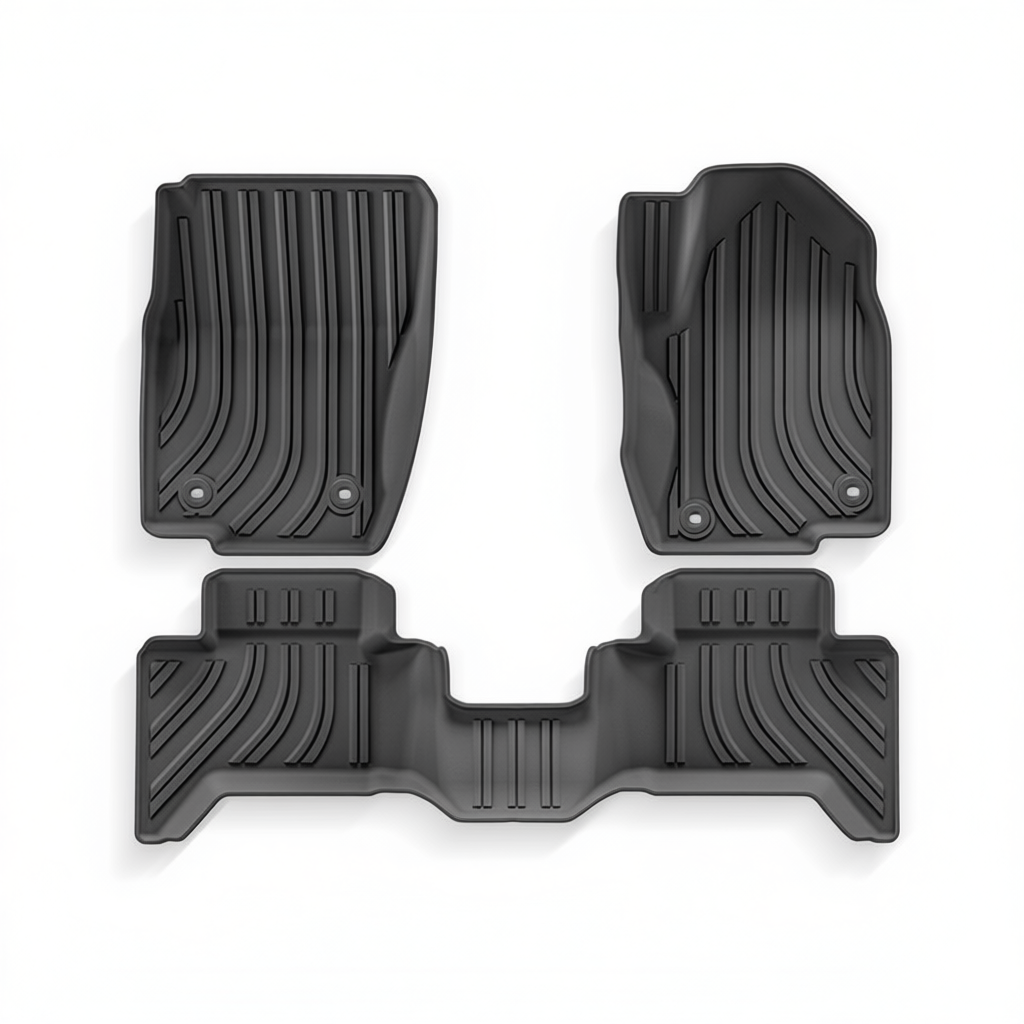 Toyota Land Cruiser Prado (LC250) 2024+ All-Weather Floor Mats & Boot Liner & Seat Back Protectors – Seat Back Protectors RHD/LHD 7-Seat Petrol No-Drill