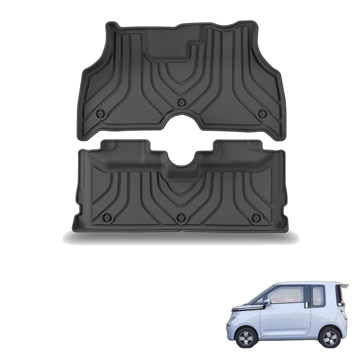 Wuling Air EV 2023+ All-Weather Floor Mats & Boot Liner
