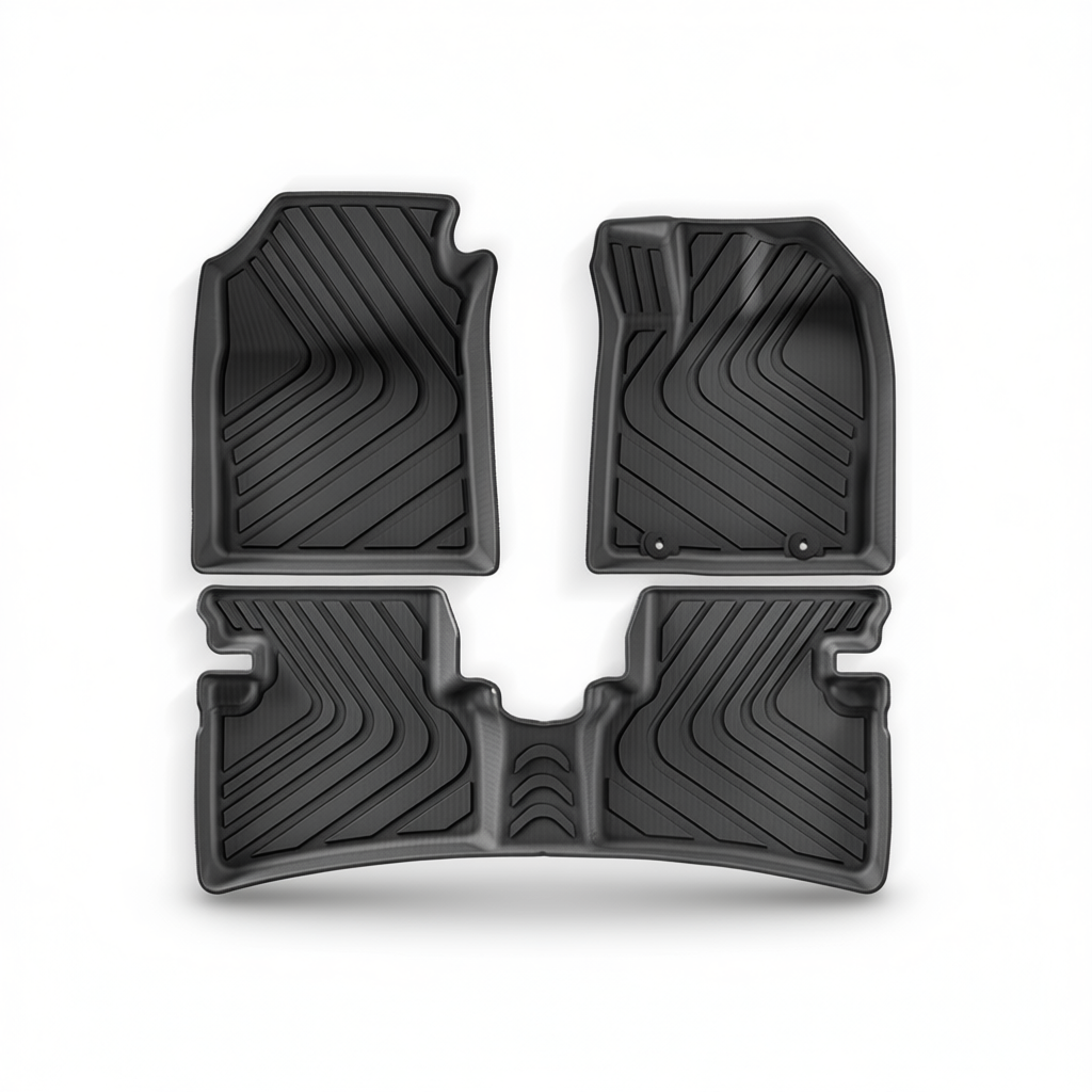 Honda Freed 2024+ All-Weather Floor Mats – Floor Mats (3pcs) RHD 6-Seat Petrol [W240007928]