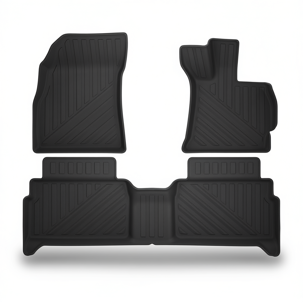 Omoda 5 2025+ All-Weather Floor Mats & Boot Liner – Floor Mats (3pcs)