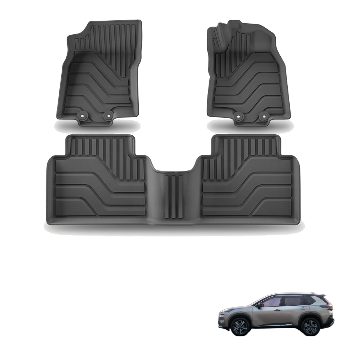Nissan X-Trail 2016-2022 All-Weather Floor Mats