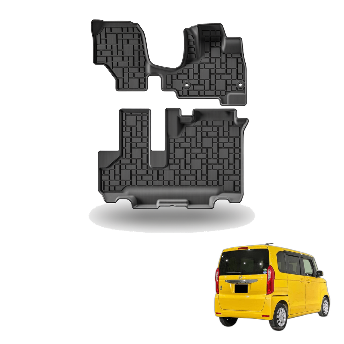 Honda N-Box 2017-2023 All-Weather Floor Mats & Boot Liner