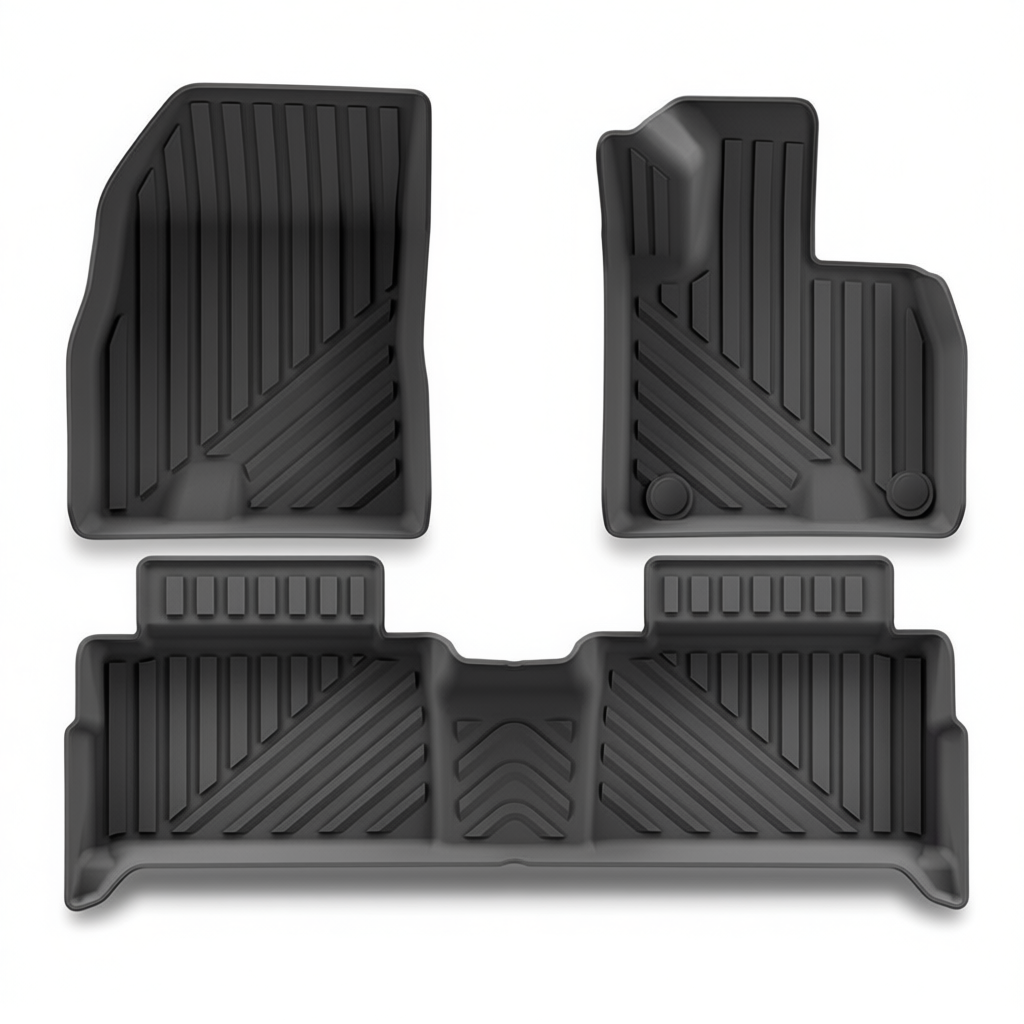 Jaecoo J5 EV 2025+ All-Weather Floor Mats & Boot Liner – Floor Mats (3pcs)