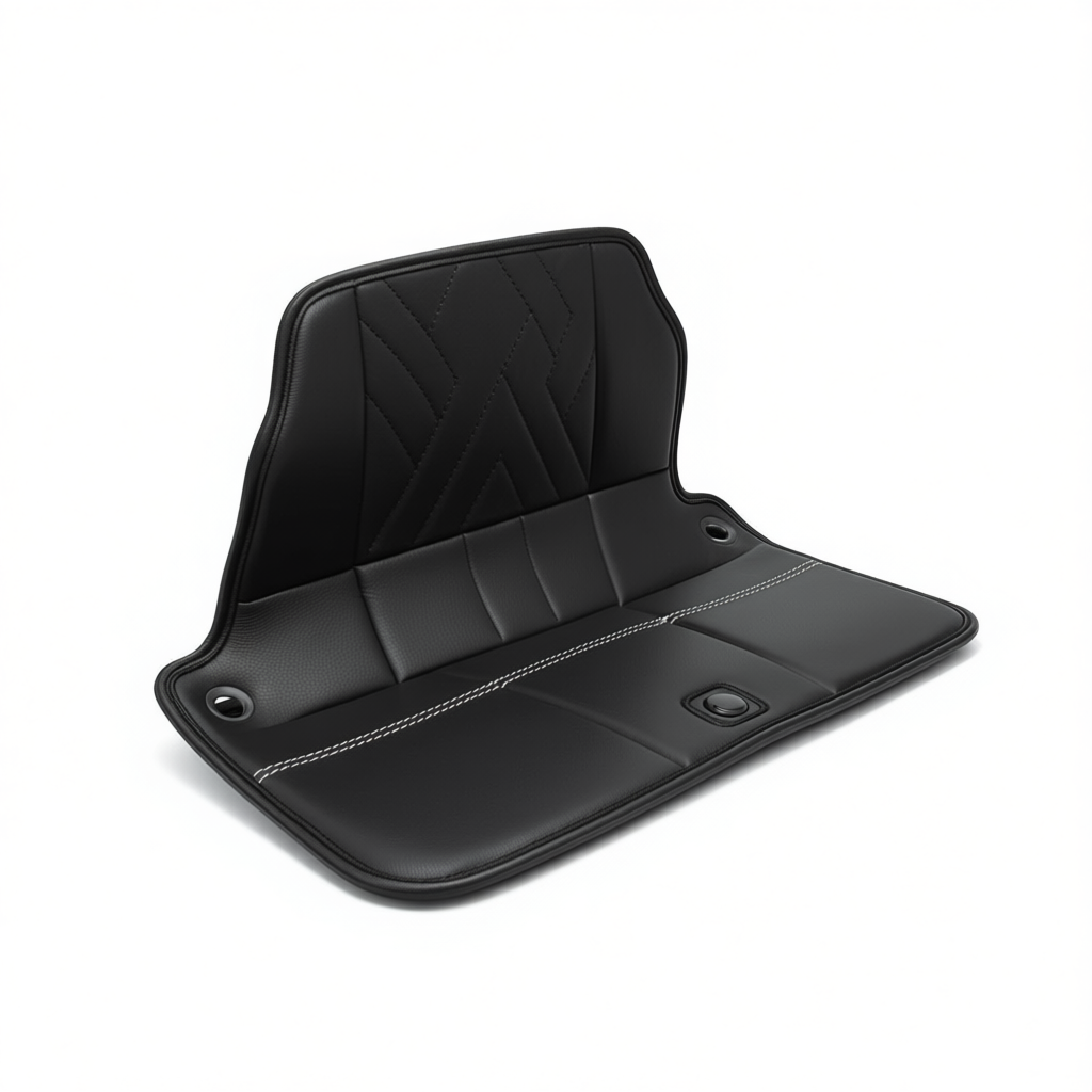 BYD M6 2024+ All-Weather Floor Mats & Boot Liner – Floor Mats (4pcs) + Carpet Overlay RHD 7-Seat