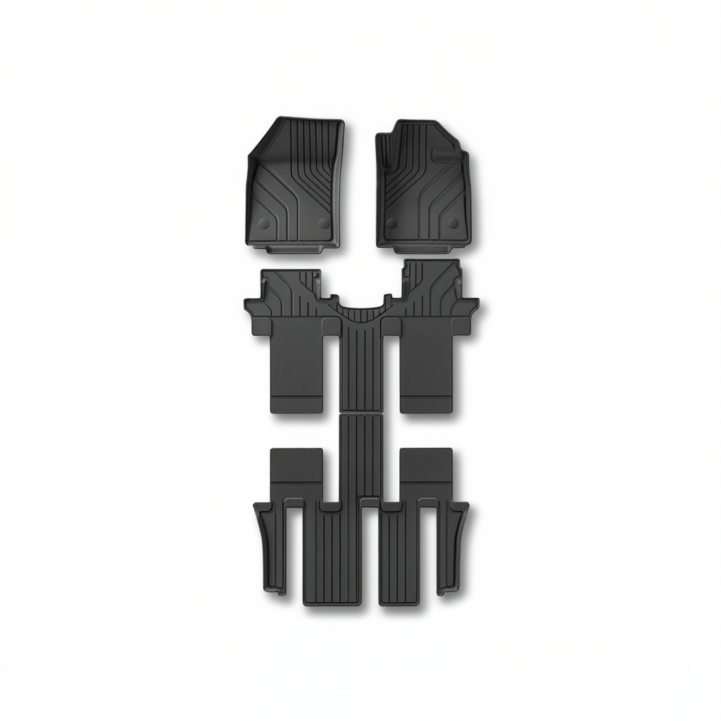 Maxus 9 2024+ All-Weather Floor Mats & Boot Liner – Floor Mats (4pcs) RHD Hybrid [W240006679]