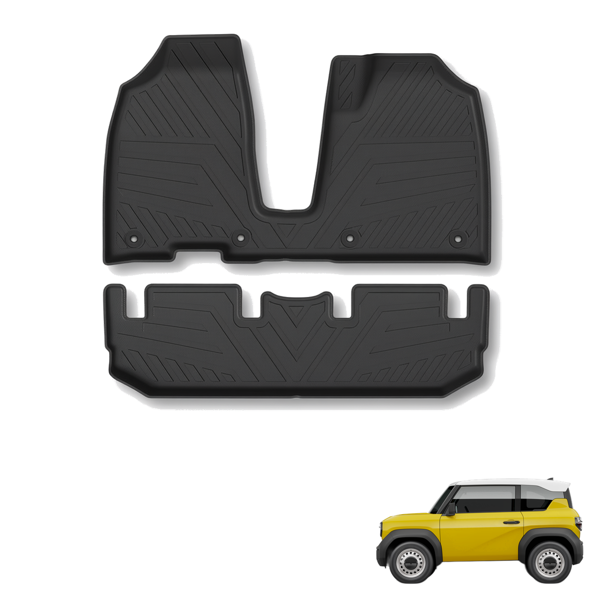 VinFast VF3 2025+ All-Weather Floor Mats