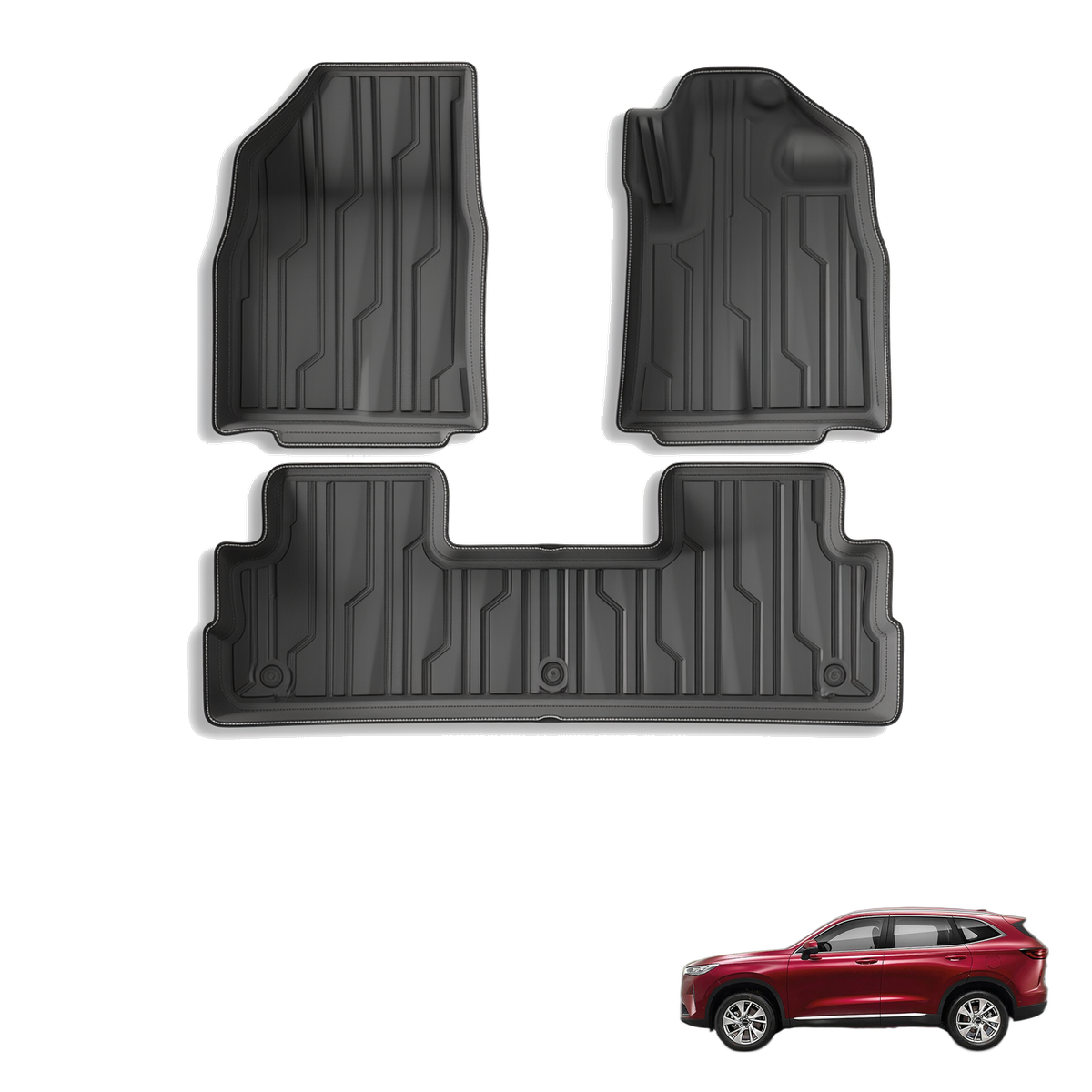 Haval H6 2023-2024 All-Weather Floor Mats
