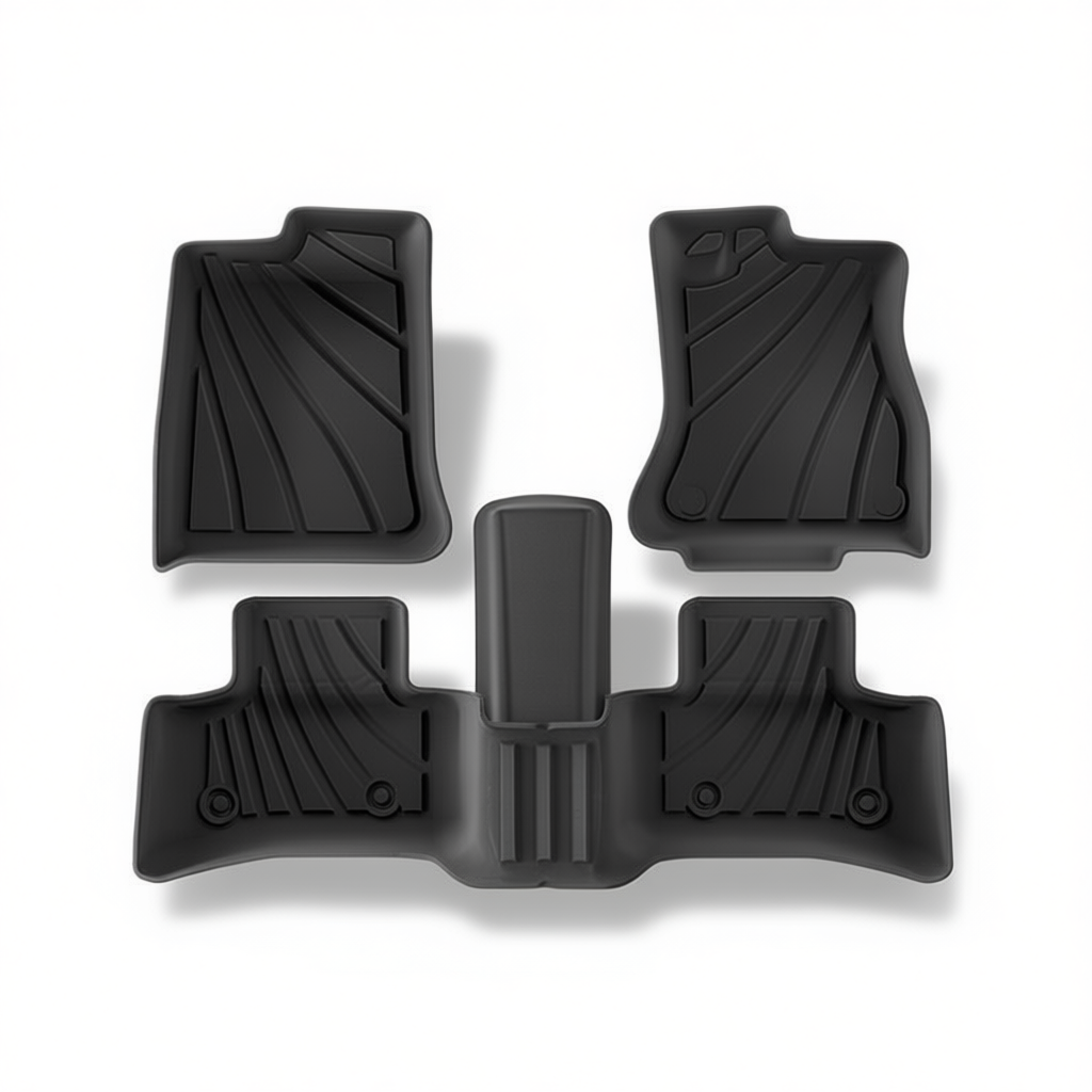 Mercedes-Benz GLC 2025+ All-Weather Floor Mats & Boot Liner – Floor Mats (3pcs)