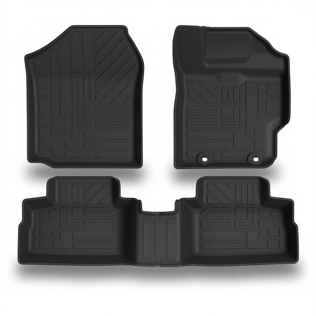 Toyota Yaris Ativ / Vios 2025+ All-Weather Floor Mats & Boot Liner – Floor Mats (3pcs) RHD Petrol