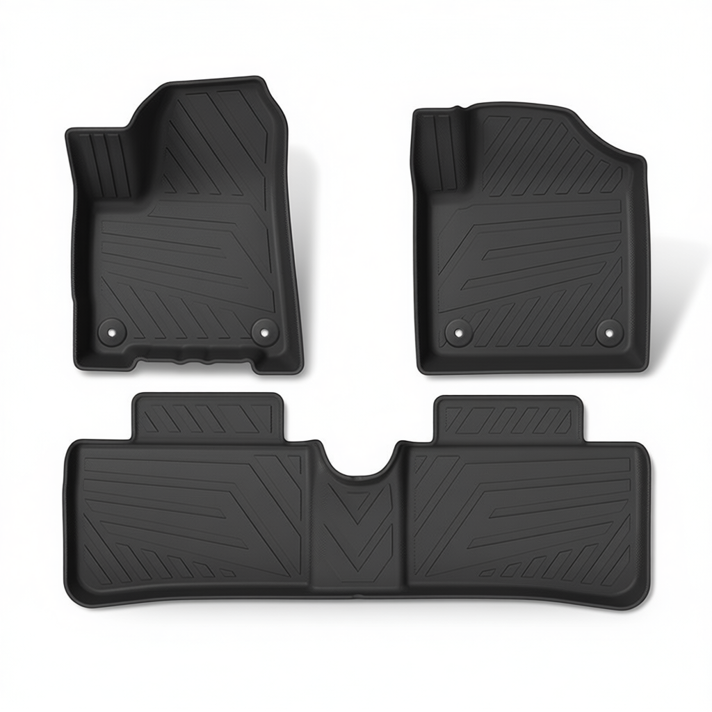 VinFast VF5 2025+ All-Weather Floor Mats & Boot Liner – Floor Mats (3pcs)