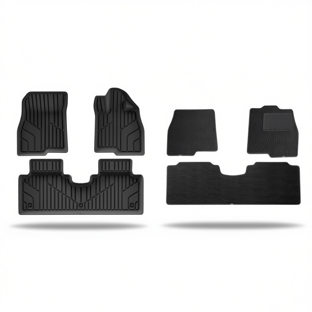 Aion UT 2025+ All-Weather Floor Mats – Floor Mats (3pcs) + Carpet Overlay
