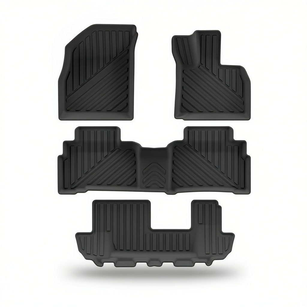 Chery Tiggo 8 Plus 2025+ All-Weather Floor Mats & Boot Liner – Floor Mats (4pcs)