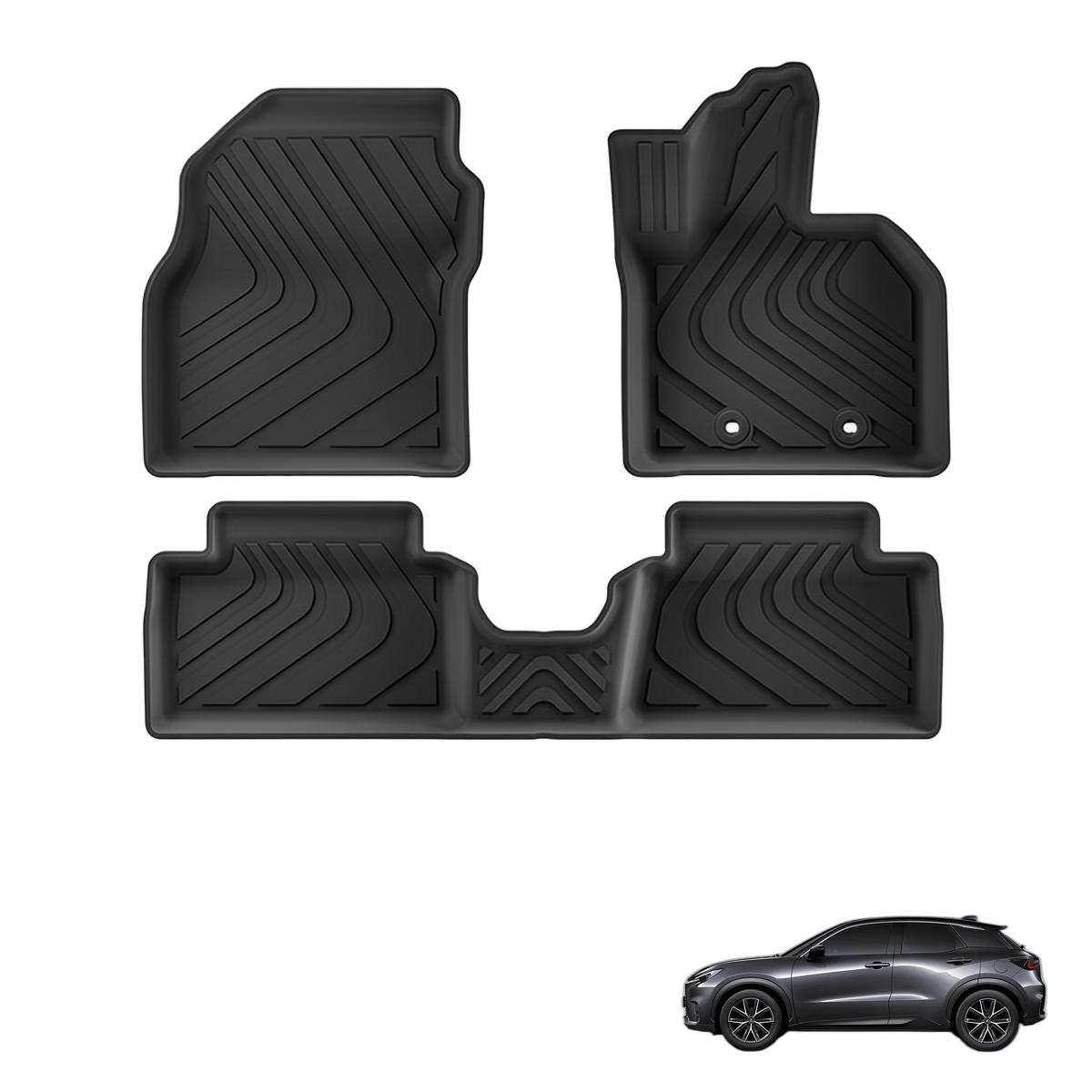 Lexus LBX 2025+ All-Weather Floor Mats & Boot Liner