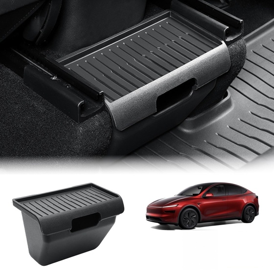 Tesla Model Y Juniper 2025+ posteriore sedile Center organizer Backseat portaoggetti contenitore