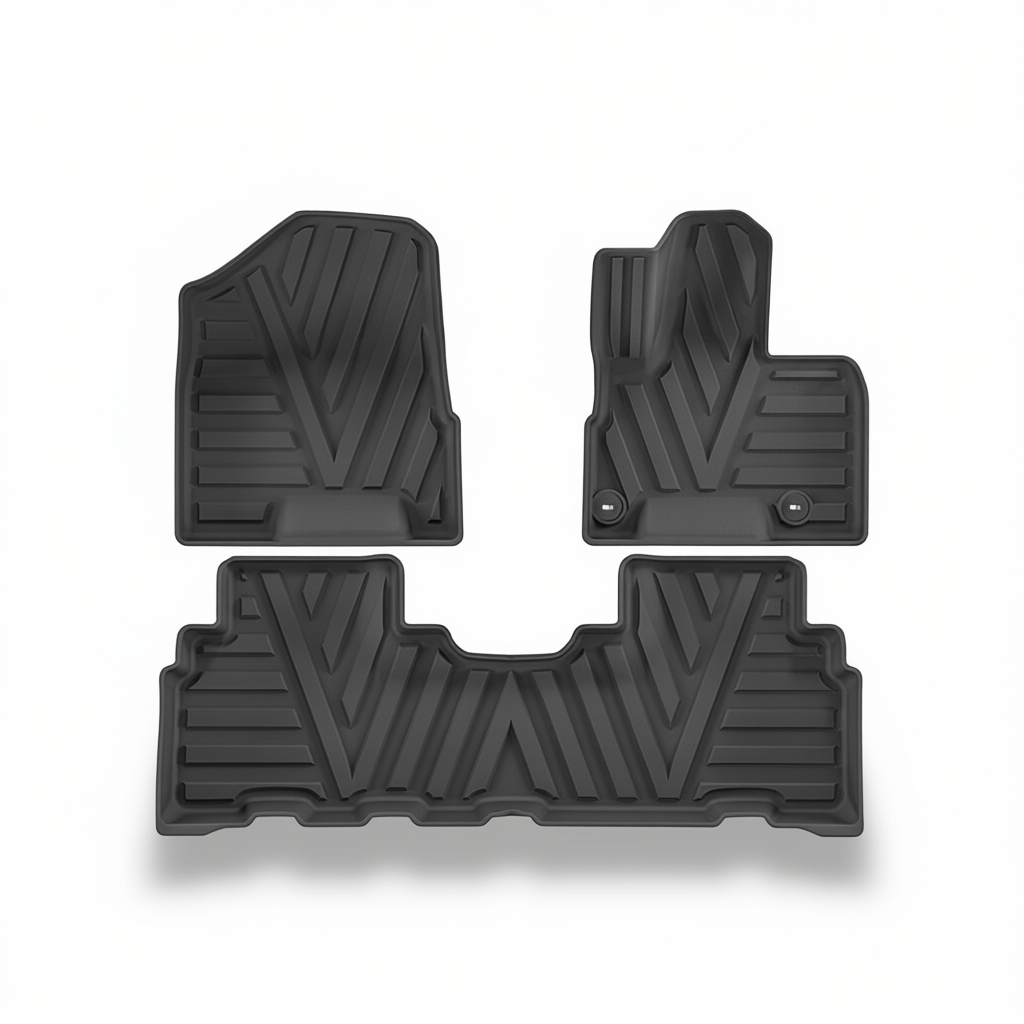 Kia EV5 2023-2025 All-Weather Floor Mats & Boot Liner – Floor Mats (3pcs)