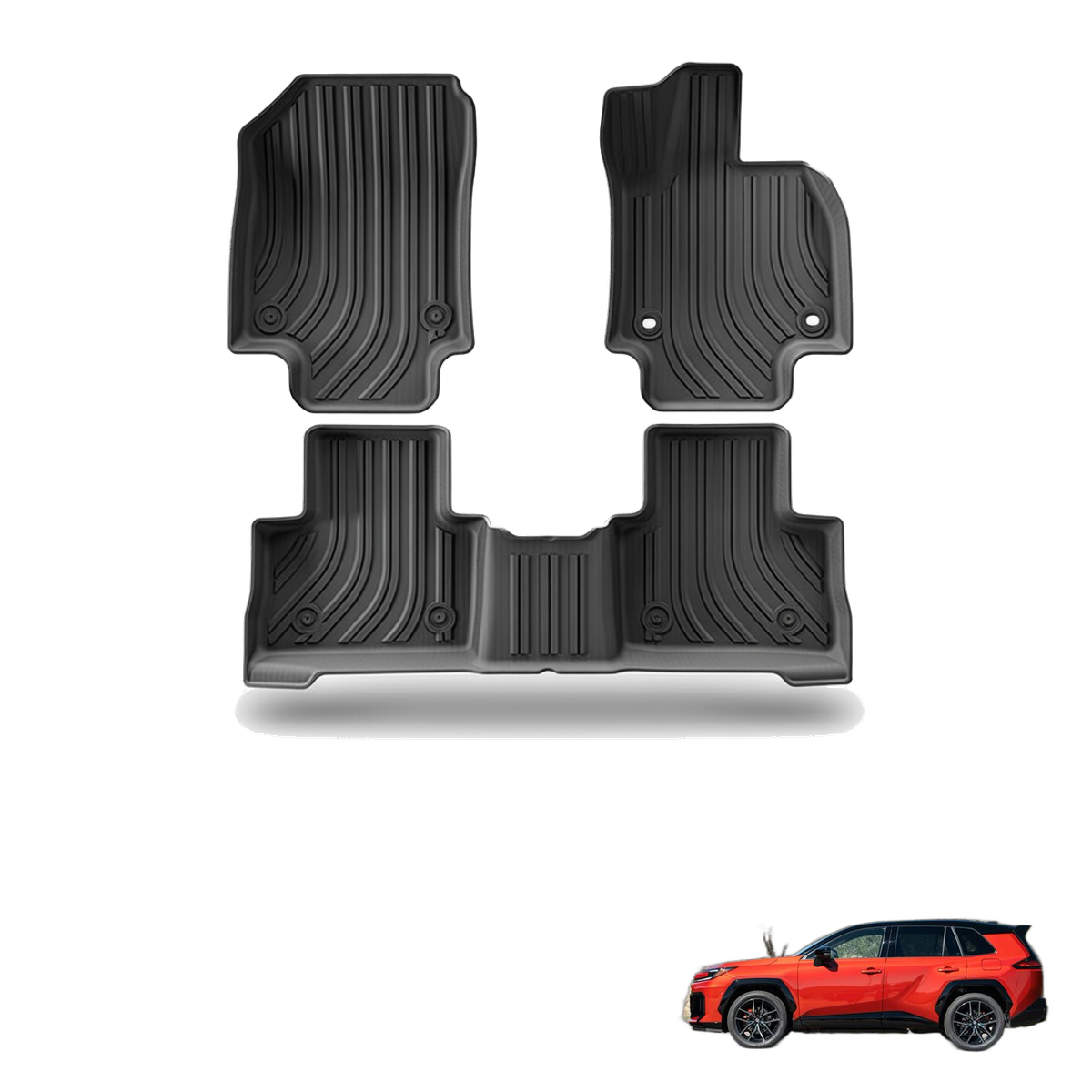 Toyota RAV4 2019-2024 All-Weather Floor Mats