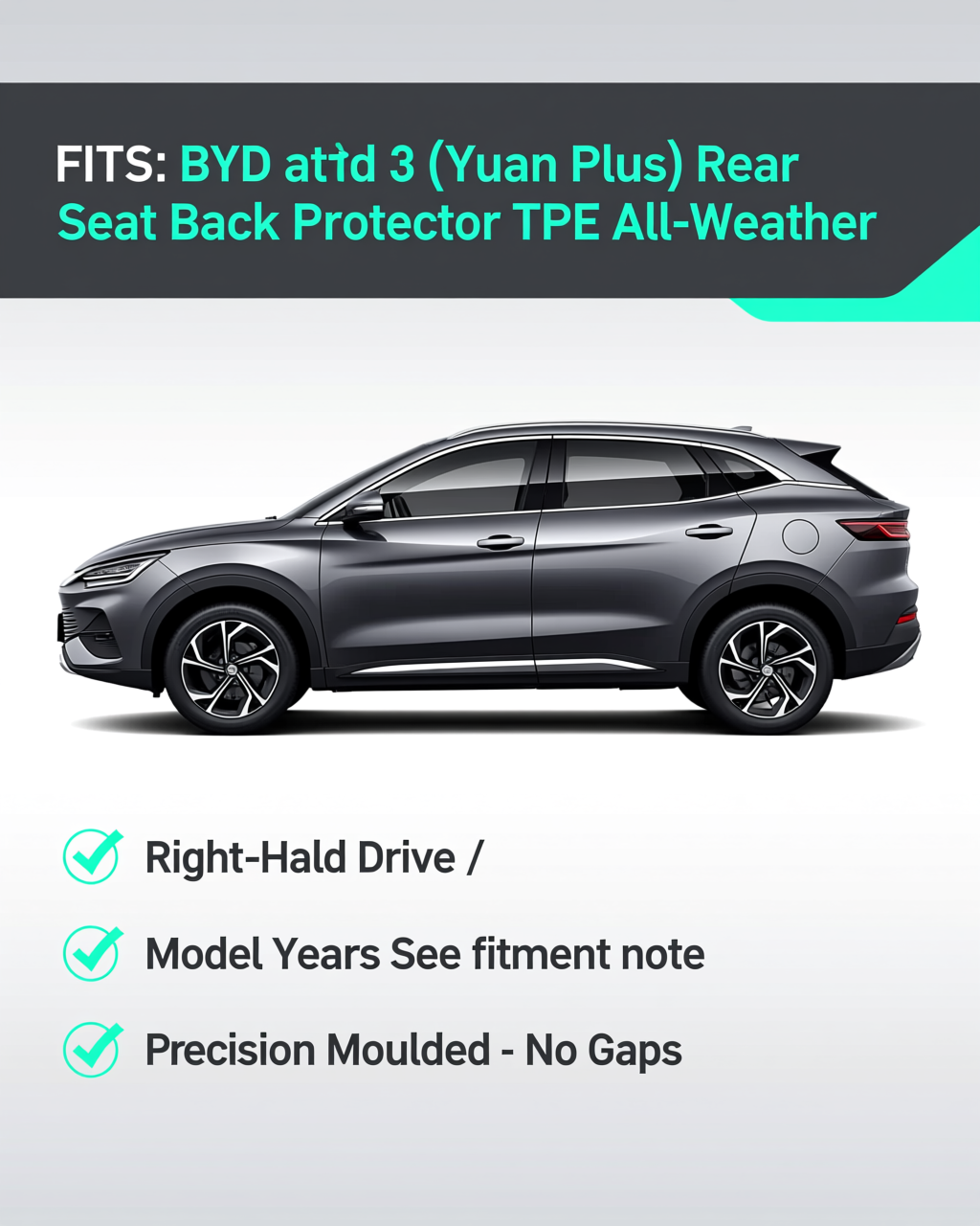 BYD Atto Family Seat Back Protectors vehicle fitment