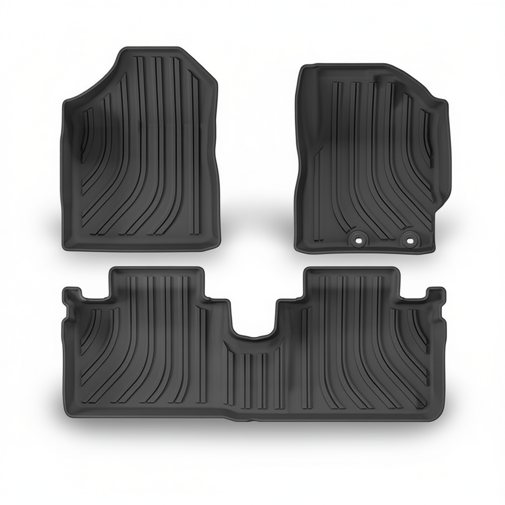 Toyota Yaris 2020-2024 All-Weather Floor Mats & Boot Liner – Floor Mats (3pcs) RHD