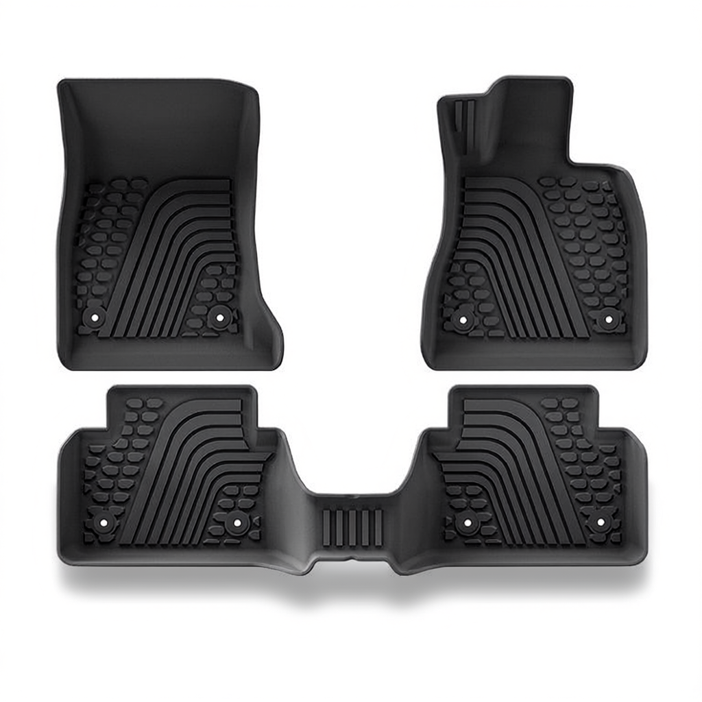 BMW 5 Series / i5 2023-2025 All-Weather Floor Mats & Boot Liner – Floor Mats (3pcs)