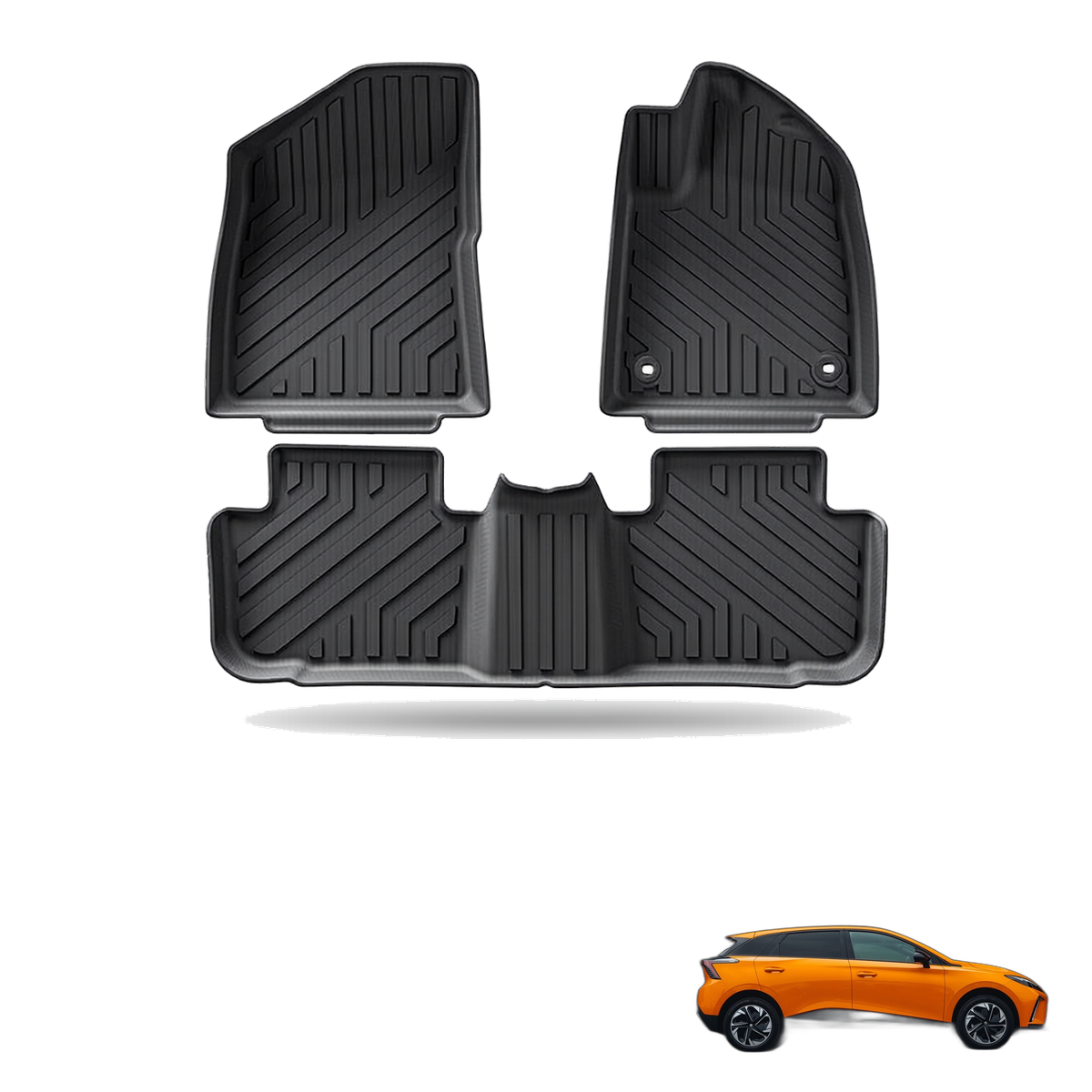 MG MG4 2023-2024 All-Weather Floor Mats & Boot Liner