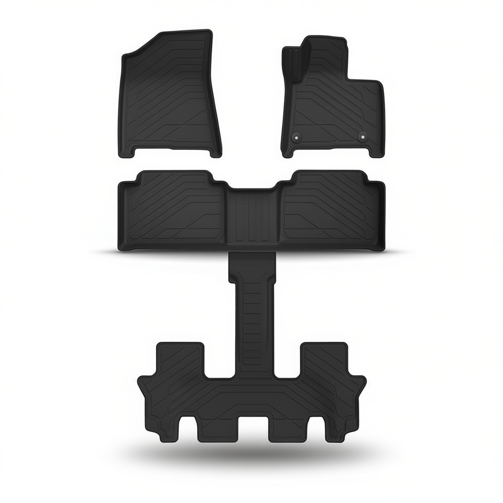 Hyundai Santa Fe 2025+ All-Weather Floor Mats – Floor Mats (4pcs)