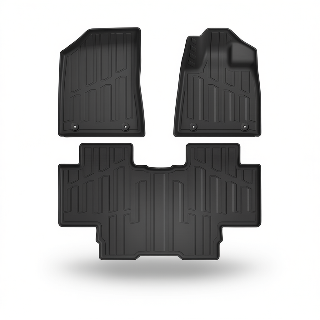 Geely EX2 (Xingyuan) 2025+ All-Weather Floor Mats & Seat Back Protectors – Floor Mats (3pcs)
