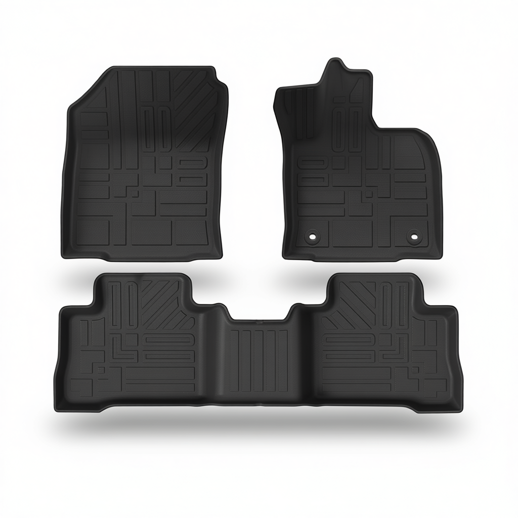 Toyota RAV4 2026+ All-Weather Floor Mats & Boot Liner – Floor Mats (3pcs) RHD Hybrid
