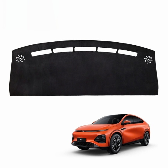 RHD copri cruscotto for Xpeng G6 Dash accessori nero scamosciato pelle