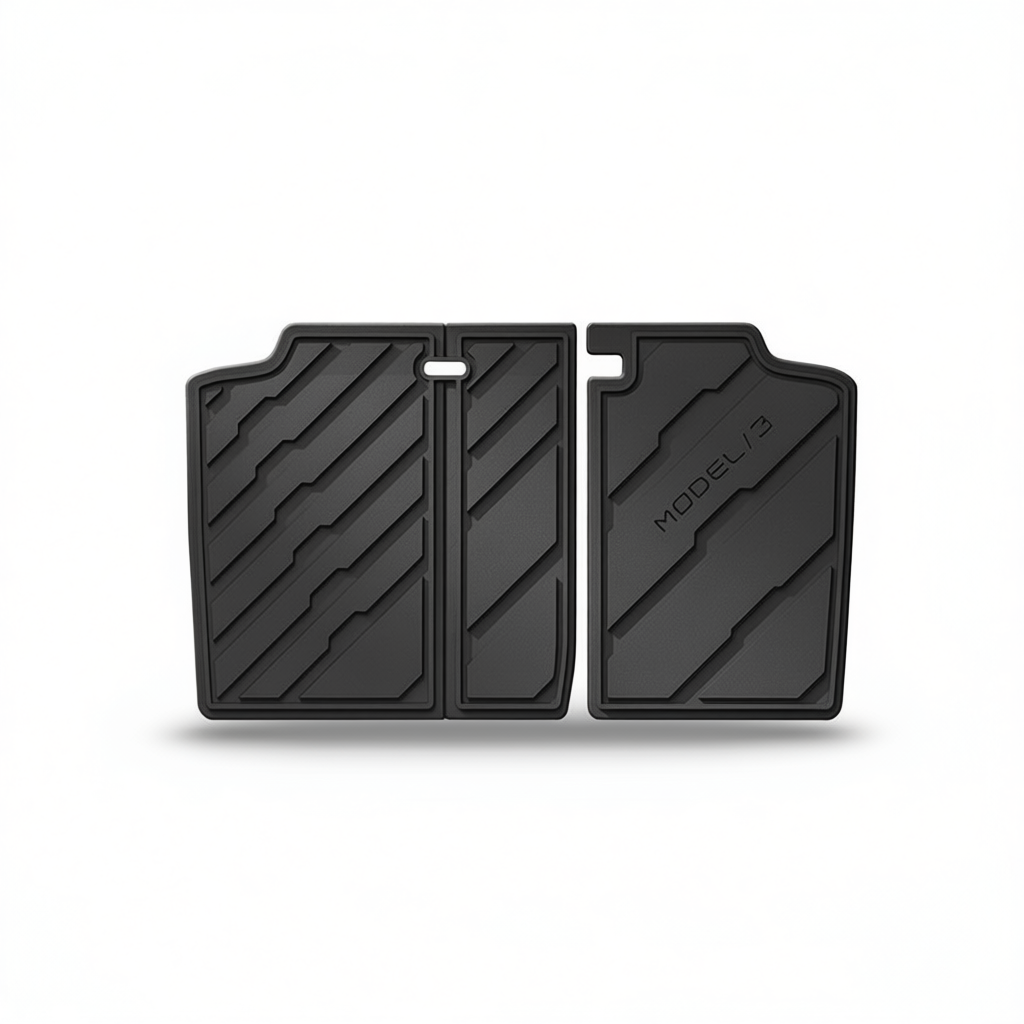 Tesla Model 3 2023+ Boot Liner & Seat Back Protectors & Anti-Kick Mats – Seat Back Protectors [W230007638]