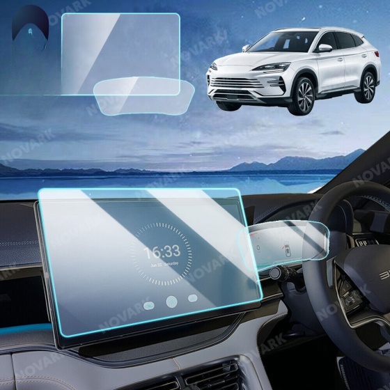 BYD Sealion 6 trasparente/opaco vetro temperato proteggi schermo 15.6" anti-glare