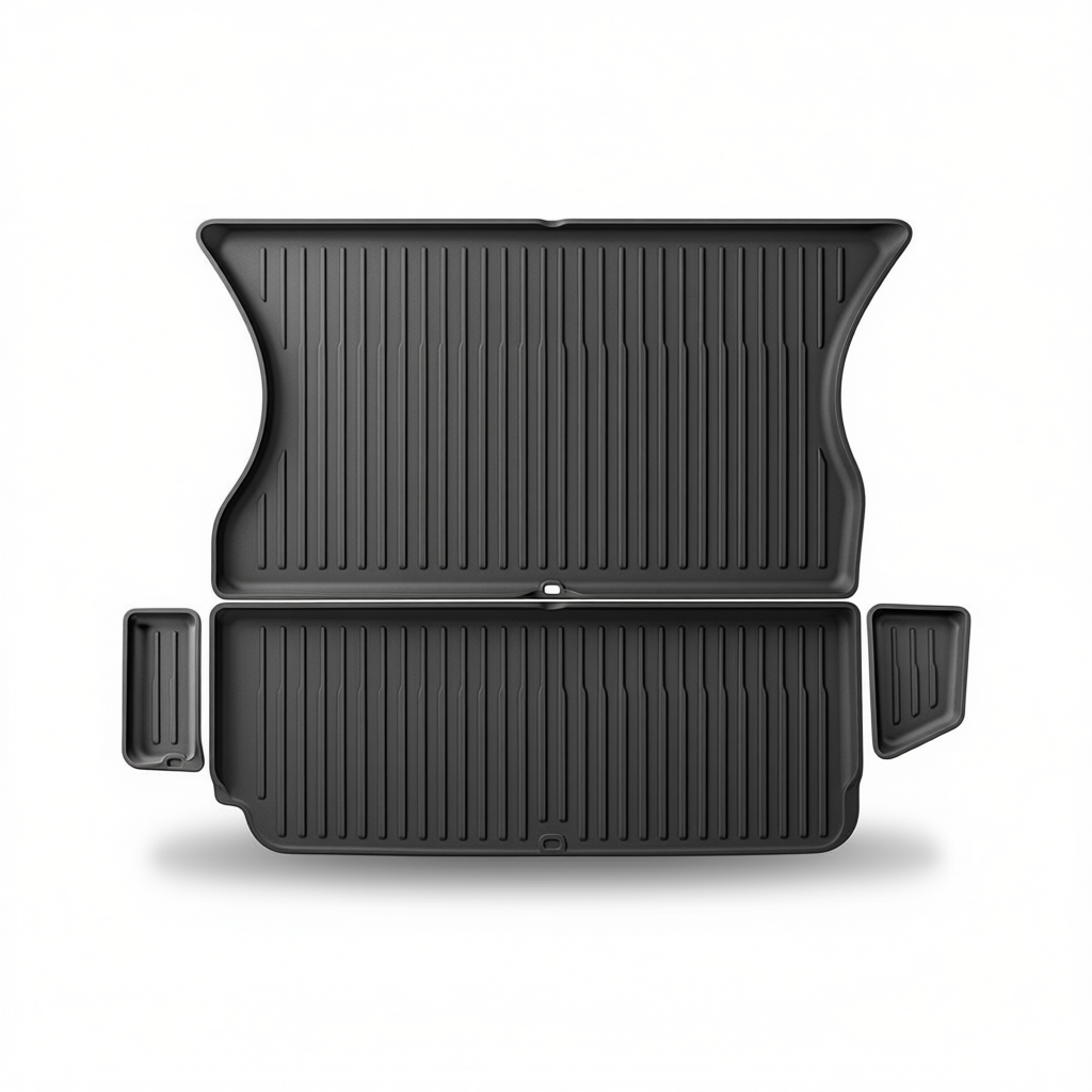 Tesla Model X 2022+ Boot Liner & Seat Back Protectors – Boot Liner 5-Seat [W230006192]