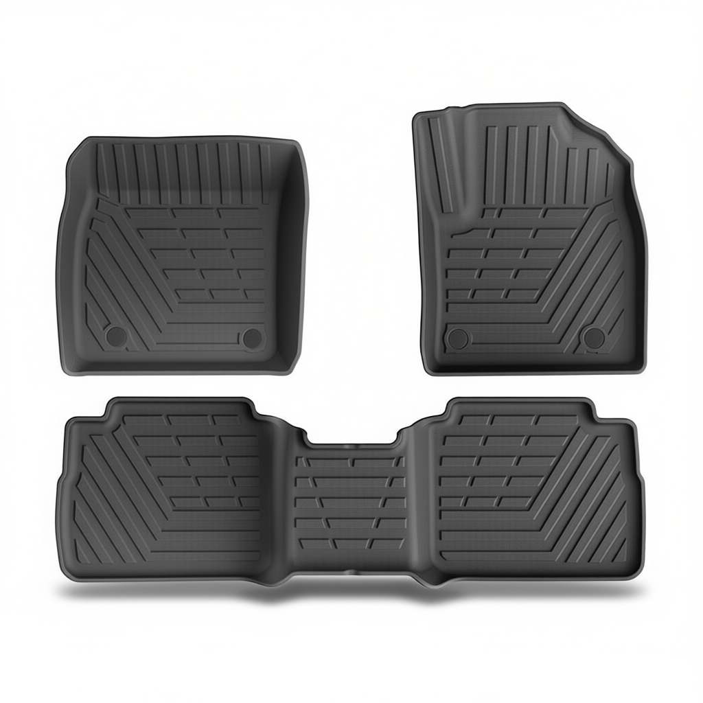 Nissan X-Trail 2022-2025 All-Weather Floor Mats & Boot Liner – Floor Mats (3pcs)