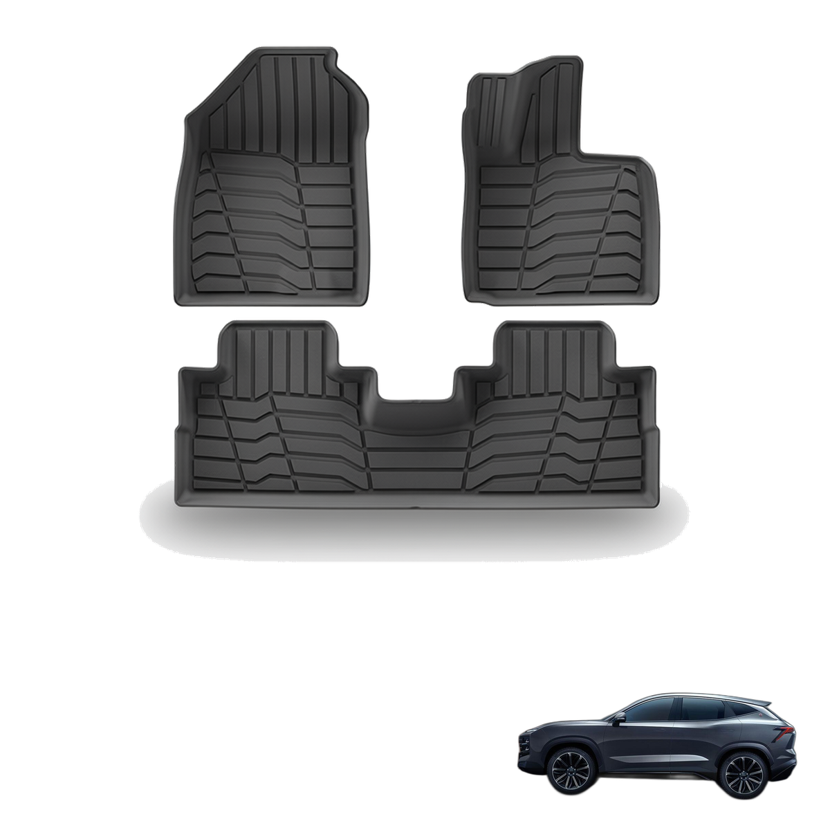 Jetour Dashing 2023-2024 All-Weather Floor Mats