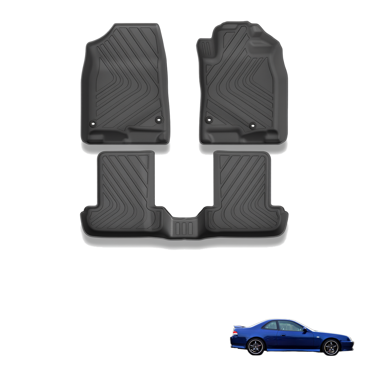 Honda Prelude 2025+ All-Weather Floor Mats & Boot Liner