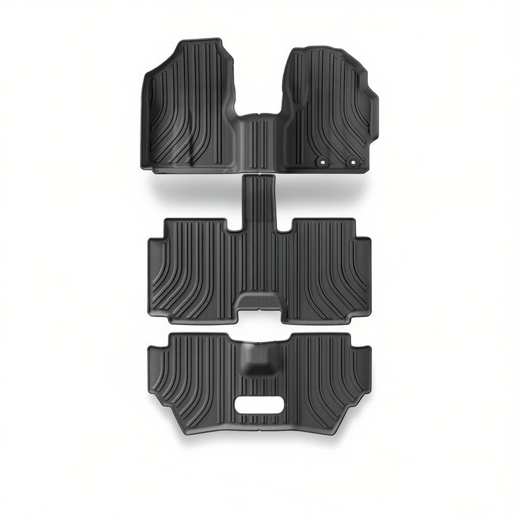 Toyota Sienta (MXP10) 2016-2021 All-Weather Floor Mats & Boot Liner – Floor Mats (3pcs) RHD 7-Seat Petrol [W240007765]