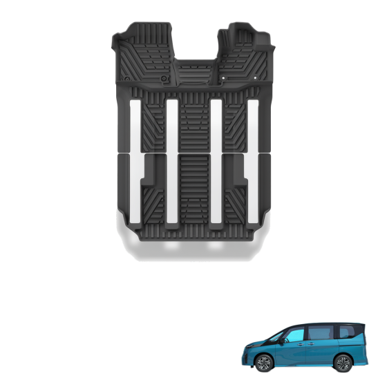 Nissan Serena (C28) 2023-2024 All-Weather Floor Mats & Boot Liner